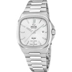 Jaguar Rondcarre Day Date Silbrig 
