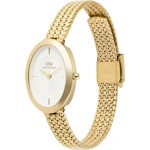 Daniel Wellington Juliette Braided Mesh White Sunray Gold - DW00100882