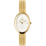Daniel Wellington Juliette Braided Mesh White Sunray Gold