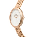 Daniel Wellington Juliette Braided Mesh White Sunray Rose - DW00100883