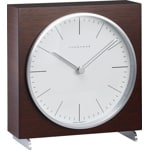 Junghans max bill Table Clock Radio Controlled - 383/2201.00
