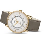 Junghans Meister Worldtimer Automatik Grau - 027/5012.02