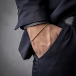 Königsarmband klassisch 750/18 K Gelbgold halbmassiv 2.1mm - AR-050T4-GG