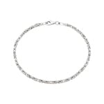 Classic Byzantine Bracelet 925 Silver 2.5mm - AR-925-025