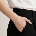 Classic Byzantine Bracelet 925 Silver 2.5mm - AR-925-025