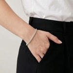 Bracelet chaîne royale classique argent 925 3.0mm - AR-925-026