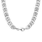 Königskette flach 925 Silber 11.2mm - KE-925-052