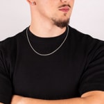 Königskette klassisch 925 Silber 2.5mm - KE-925-025