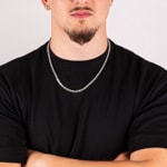 Königskette klassisch 925 Silber 4.0mm - KE-925-027