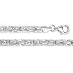 Collier chaîne royale classique argent 925 4.5mm - KE-925-028