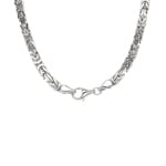 Collier chaîne royale classique argent 925 4.5mm - KE-925-028