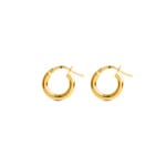 Hoop Earrings 750/18 K Yellow Gold 2.5mm Ø 6mm - 2679.1