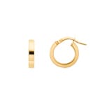 Kreolen 750/18 K Gelbgold 3 x 1.5mm Ø 10mm