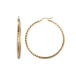 Kreolen 750/18 K Gelbgold Fantasie 2.5mm Ø 30mm