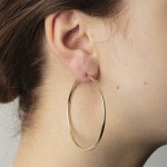 Kreolen 750/18 K Gelbgold Ø 54mm - 1164.04528/5400