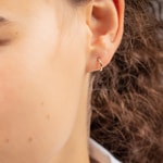 Kreolen 750/18 K Gelbgold Ø 6mm - 8052