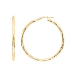 Kreolen 750/18 K Gelbgold verdreht 3mm Ø 40mm - 2680.9