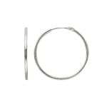 Kreolen 750/18 K Weissgold 1.2mm Ø 24mm