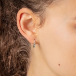 Kreolen 750/18 K Weissgold 1.6mm Ø 14mm - 3035.6G