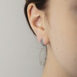 Kreolen 750/18 K Weissgold - 1263.03880/0001