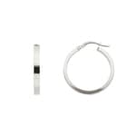 Kreolen 750/18 K Weissgold 3 x 1.5mm Ø 20mm