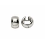 Kreolen 750/18 K Weissgold Ø 17mm