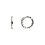 Kreolen 750/18 K Weissgold Ø 8mm