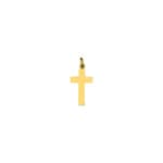 Pendentif croix or jaune 375/9 ct 11 x 24mm