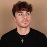 Pendentif croix or jaune 750/18 ct 31 x 21mm - A15GG