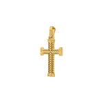 Cross Pendant 750/18 K Yellow Gold 39 x 19mm - A16GG