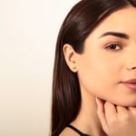 Clous d'oreilles boule or jaune 750/18 ct Ø 5mm - 802051.6GG