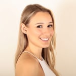 Kugelohrstecker 750/18 K Weissgold Ø 4mm - 802041.6WG