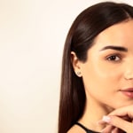 Kugelohrstecker 750/18 K Weissgold Ø 6mm - 802061.6WG