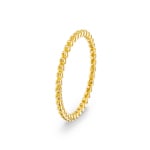 Bague or jaune 750/18 ct