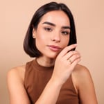 Bague or jaune 750/18 ct Serpent avec diamants 0.02 ct H/si - RI-73462-GG