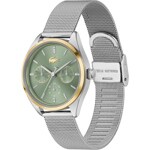 Lacoste Atena Day Date Silbrig / Grün - 2001498