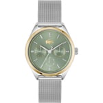 Lacoste Atena Day Date Silbrig / Grün