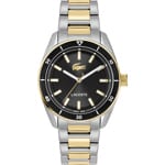 Lacoste Boston Bicolor / Schwarz 39mm