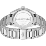 Lacoste Boston Silbrig / Blau 39mm - 2011424