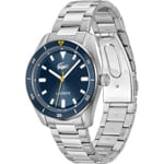 Lacoste Boston Silbrig / Blau 39mm - 2011424