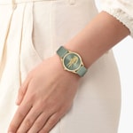 Lacoste Crocodelle Gold / Green - 2001481