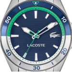 Lacoste Mainsail Stainless Steel Silvery / Blue - 2011458