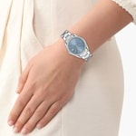 Lacoste Parisienne 30mm Silvery / Blue - 2001423