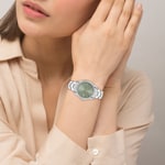 Lacoste Parisienne 30mm Silbrig / Grün - 2001421