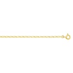 Collier gourmette long or jaune 750/18 ct 1.7mm - 506.17