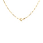 Collier gourmette long or jaune 750/18 ct 2.5mm - 506.25