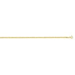 Chaîne pour cheville gourmette marine or jaune 750/18 ct 2.2mm - 534.2CH-25