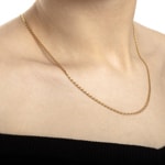 Marine-Panzerkette 750/18 K Gelbgold 2,4mm - 1135.02525