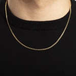 Marine-Panzerkette 750/18 K Gelbgold 2,4mm - 1135.02525