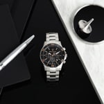 Maserati Competizione Chronograph Silbrig / Schwarz - R8873600003